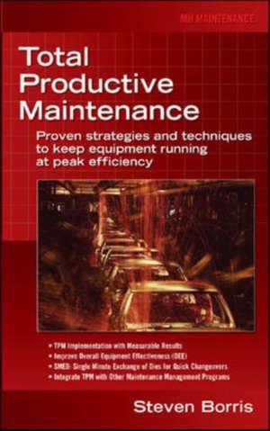 Total Productive Maintenance de Steve Borris