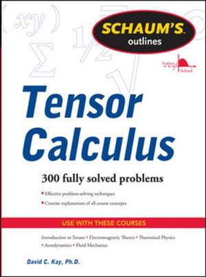 Schaums Outline of Tensor Calculus de David Kay