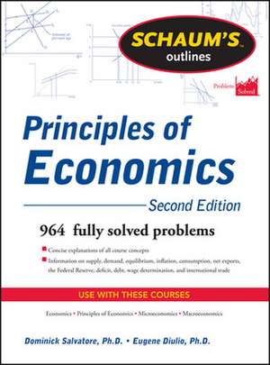 Schaum's Outline of Principles of Economics, 2nd Edition de Dominick Salvatore