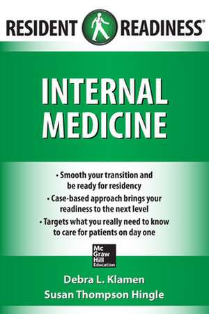 Resident Readiness Internal Medicine de Debra Klamen