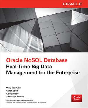 Oracle NoSQL Database de Maqsood Alam