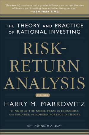 Risk-Return Analysis: The Theory and Practice of Rational Investing (Volume One) de Harry Markowitz