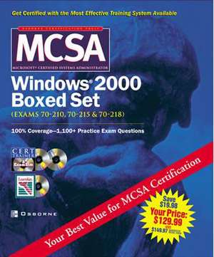 McSa Windows 2000 Boxed Set de Rory McCaw