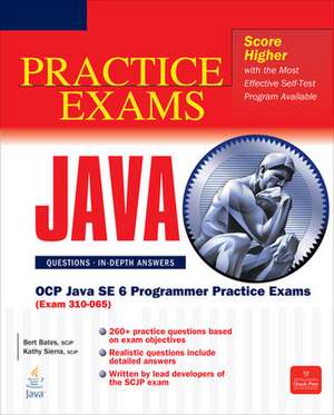 OCP Java SE 6 Programmer Practice Exams (Exam 310-065) de Bert Bates