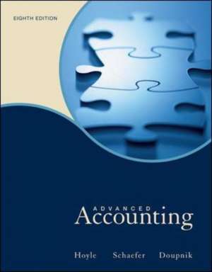 Advanced Accounting de Joe Ben Hoyle