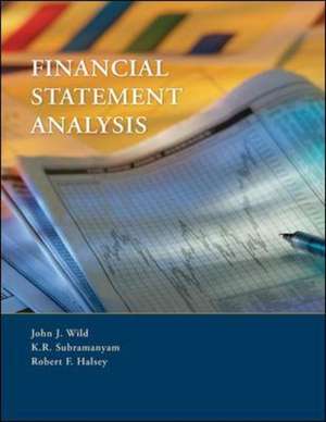 Financial Statement Analysis de John J Wild