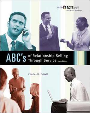 MP ABCs of Relationship Selling w/ ACT! Express CD de Charles M. Futrell