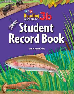 Reading Lab 3b, Student Record Book (Pkg. of 5), Levels 4.5 - 12.0 de Don Parker