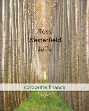 Ross, S: Corporate Finance with S&P Card + Connect Plus de Jeffrey Jaffe