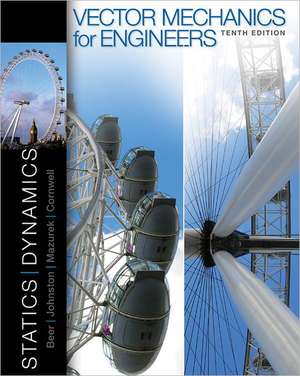 Vector Mechanics for Engineers: Statistics Dynamics de Ferdinand Beer