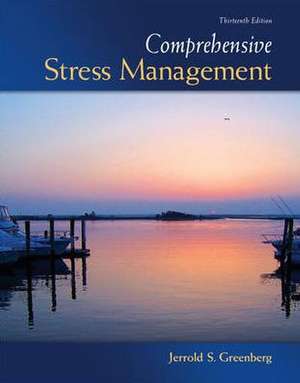 Loose Leaf Comprehensive Stress Management de Jerrold Greenberg