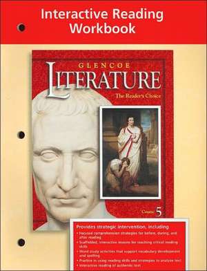 Glencoe Literature Interactive Reading Workbook: Course 5 de McGraw-Hill Education