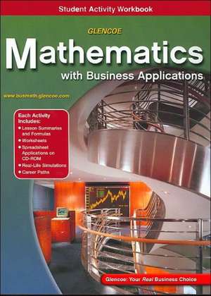 Mathematics With Business Applications de Walter Lange