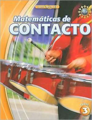 Matematicas de Contacto, Curso 3: Math Handbook, Book 2 de McGraw-Hill Education