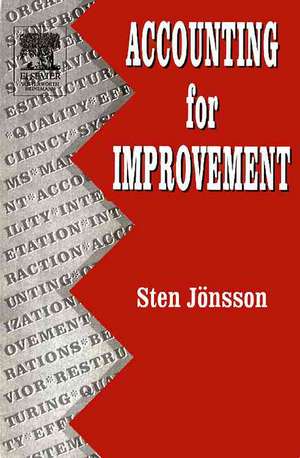 Accounting for Improvement de Sten Jonsson