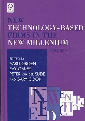 New Technology–Based Firms in the New Millennium de Ray Oakey