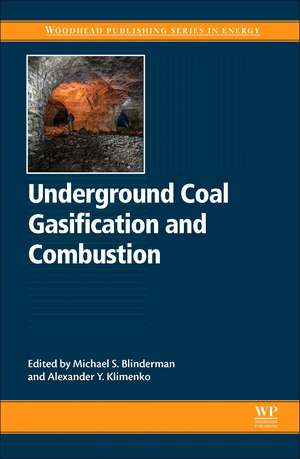 Underground Coal Gasification and Combustion de Michael S. Blinderman