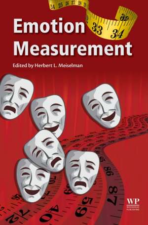 Emotion Measurement de Herbert L. Meiselman