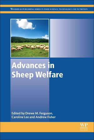 Advances in Sheep Welfare de Drewe Ferguson