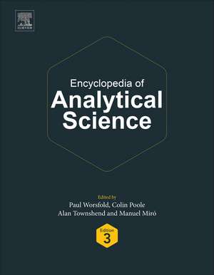 Encyclopedia of Analytical Science de Paul Worsfold