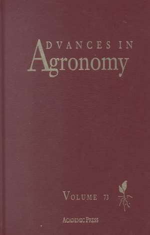 Advances in Agronomy de Donald L. Sparks
