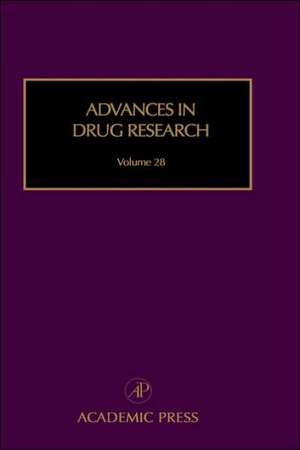 Advances in Drug Research de Bernard Testa