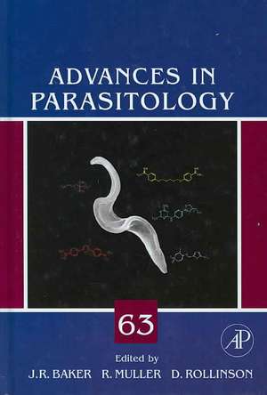 Advances in Parasitology de John R. Baker