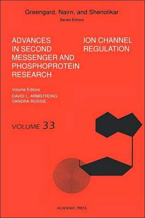 Ion Channel Regulation de Paul Greengard