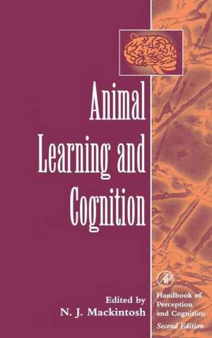 Animal Learning and Cognition de N. J. Mackintosh