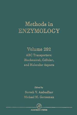 ABC Transporters: Biochemical, Cellular, and Molecular Aspects de John N. Abelson