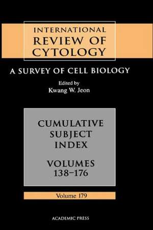 Cumulative Subject Index de Kwang W. Jeon