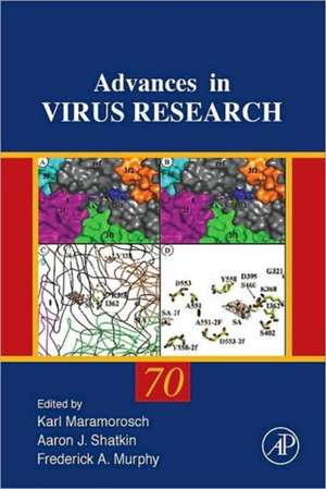 Advances in Virus Research de Karl Maramorosch