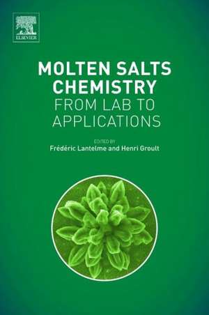 Molten Salts Chemistry: From Lab to Applications de Frederic Lantelme