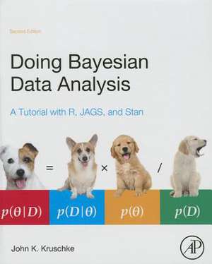 Doing Bayesian Data Analysis: A Tutorial with R, JAGS, and Stan de John Kruschke