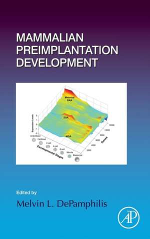 Mammalian Preimplantation Development de Melvin L DePamphilis