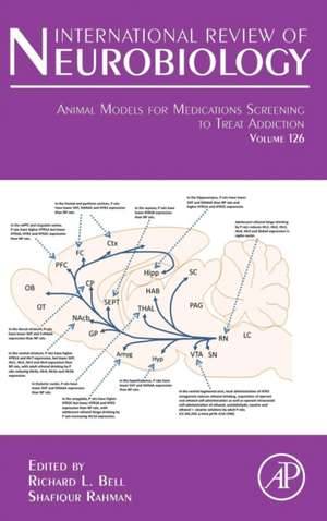 Animal Models for Medications Screening to Treat Addiction de Richard L Bell