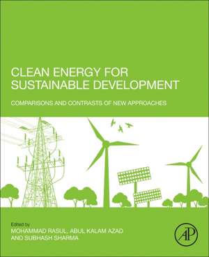 Clean Energy for Sustainable Development: Comparisons and Contrasts of New Approaches de Mohammad Rasul