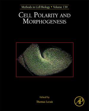 Cell Polarity and Morphogenesis de Thomas Lecuit