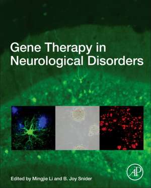 Gene Therapy in Neurological Disorders de Mingjie Li