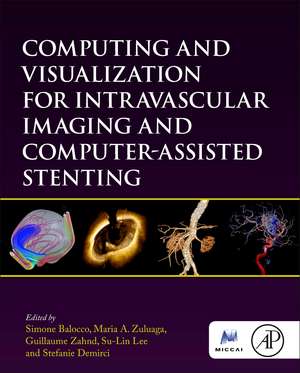 Computing and Visualization for Intravascular Imaging and Computer-Assisted Stenting de Simone Balocco