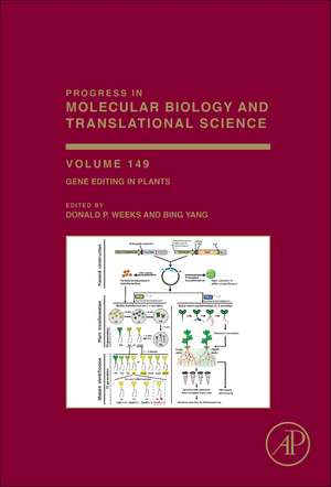 Gene Editing in Plants de Donald P. Weeks