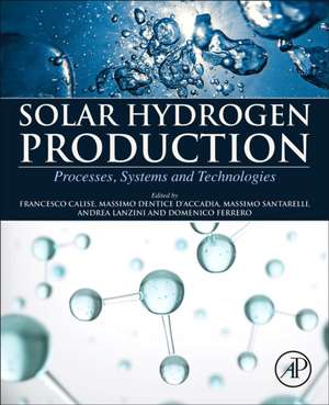 Solar Hydrogen Production: Processes, Systems and Technologies de Francesco Calise