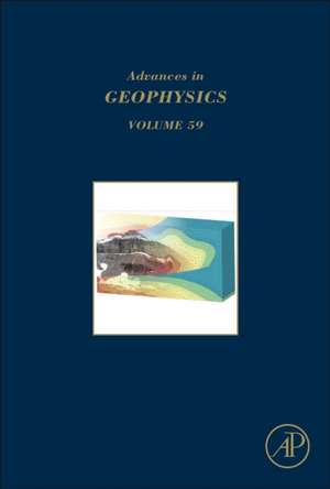 Advances in Geophysics de Cedric Schmelzbach