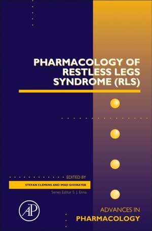 Pharmacology of Restless Legs Syndrome (RLS) de Stefan Clemens