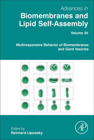 Multiresponsive Behavior of Biomembranes and Giant Vesicles de Reinhard Lipowsky