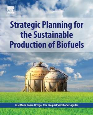 Strategic Planning for the Sustainable Production of Biofuels de José Maria Ponce-Ortega