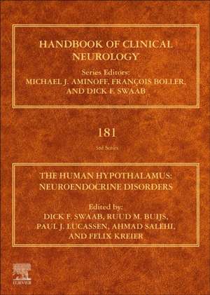 The Human Hypothalamus: Neuroendocrine Disorders de Dick F. Swaab