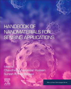 Handbook of Nanomaterials for Sensing Applications de Suresh Kumar Kailasa