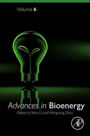 Advances in Bioenergy de Yebo Li