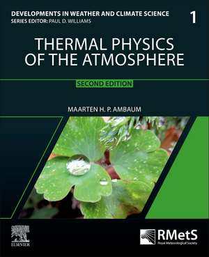 Thermal Physics of the Atmosphere de Maarten H.P. Ambaum